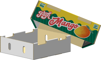 Caja para mango